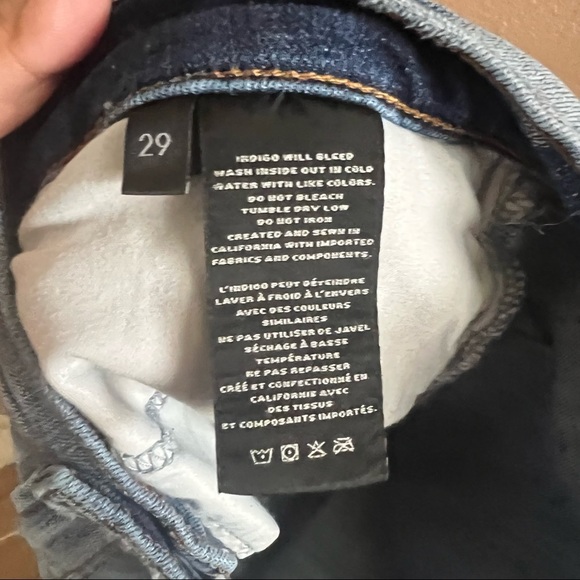 J Brand Alana Remnant Ankle Jeans Size 29 - Picture 11 of 11